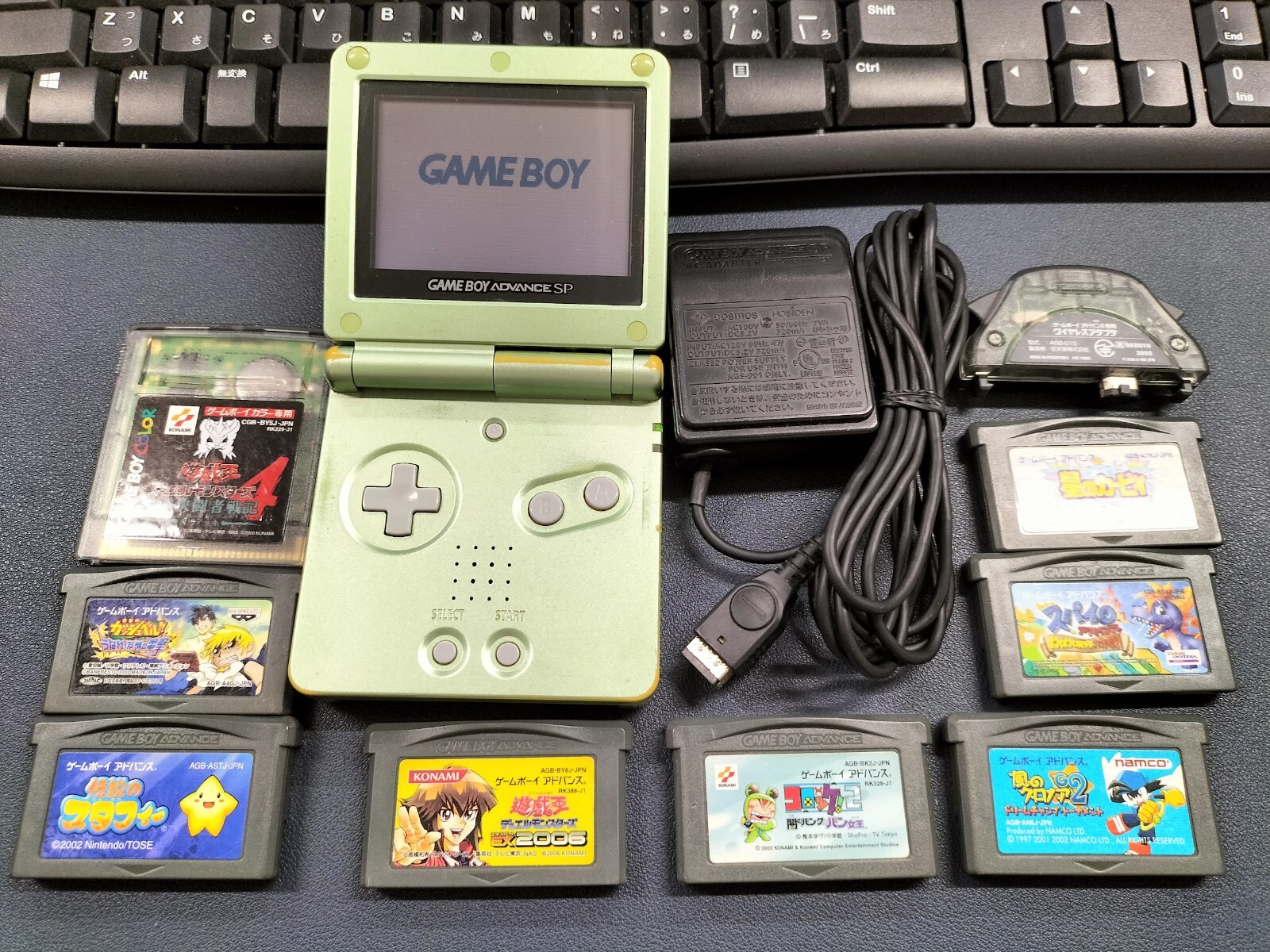 ゲームボーイアドバンス本体ソフト2本セット