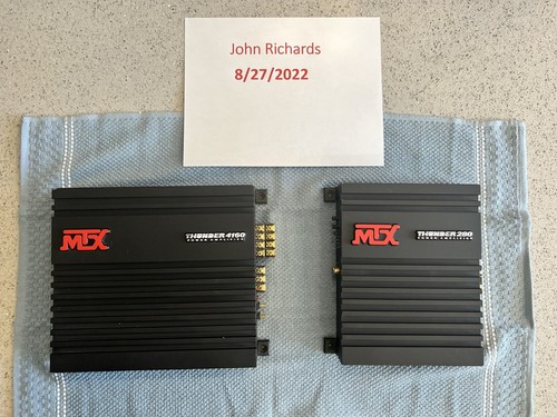 MTX Thunder Amplifiers Old School | eBay