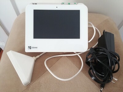 CLOVER Mini 2nd Generation Credit Card Terminal WiFi Reader POS System & Cables