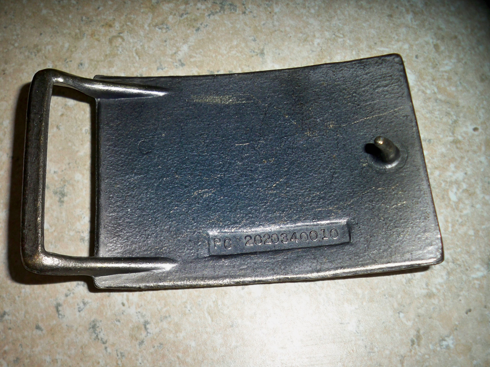 VINTAGE HENRY FORD DETROIT AUTOMOBILES BRASS BELT BUCKLE