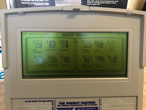 Vintage Brother Personal Electronic Notebook Super Power Note PN-8500MDS