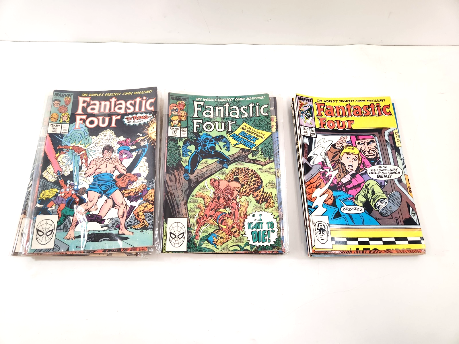 Fantastic Four #301-340 Marvel Comic Run Copper Age Lot of 40 VF+/NM