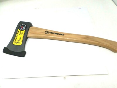 Collins 1 3/4 lb. Hunters Axe Single Bit w/ 15  American Hickory Handle NEW