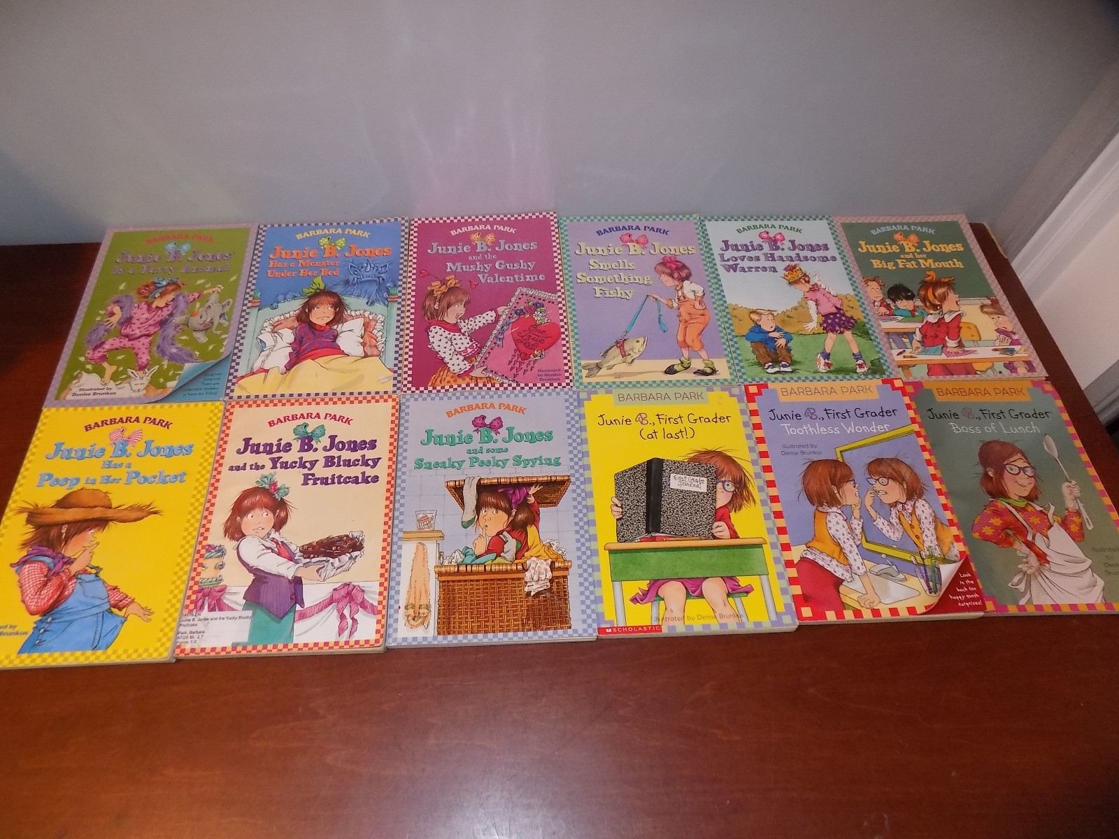 Lot of 12 Junie B. Jones books PB Barbara Park