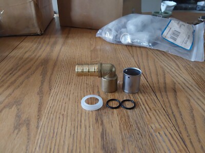 10 pack Watts Radiant RLP41-1212 Brass 3/4'' Elbow