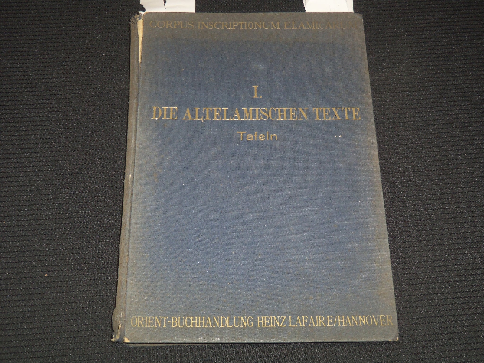 1926 DIE ALTELAMISCHEN TEXTE GERMAN BOOK - 30 FOLD-OUTS - KD 5293E