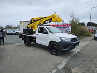 2018 ON 18 PLATE TOYOTA HILUX ACTIVE CHERRY PICKER D-4D 4WD S/C 150BHP 2.4 ULEZ 