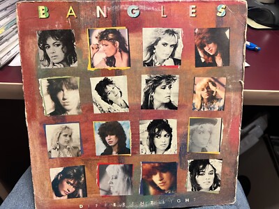 The Bangles Different Light LP 1985 COLUMBIA BFC 40039 INNER WALLY dj promo
