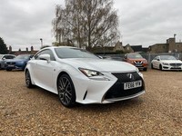 2016 Lexus RC 2.0 200T F Sport Auto Euro 6 (s/s) 2dr COUPE Petrol Automatic
