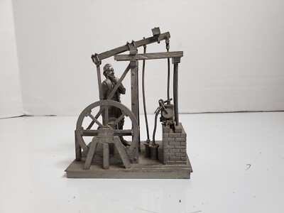 Franklin Mint Deutsches Museum Pewter James Watt 1736-1819 Figurine