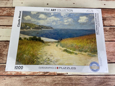 Eurographics Chemin dans les Bles by Claude Monet 1000-Piece Puzzle