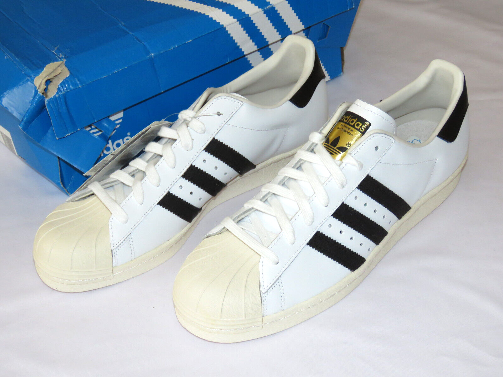 adidas アディダス 80s スーパースター 80s G61070 Adidas Superstar 80s US 11 Men's Sneakers G61070 White/Black/Chalk