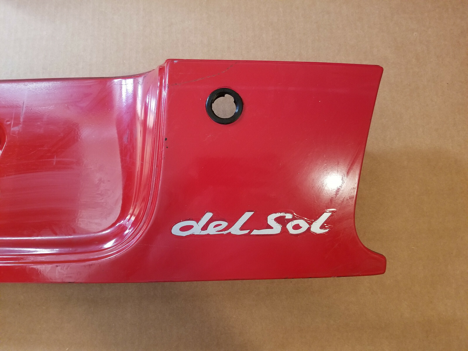 1992-1997 Honda Del Sol Rear Keyhole Trim Ring grommet 93 94 95 96 finish key 