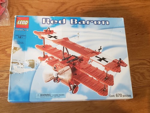 NEW/SEALED BAGS LEGO 10024 RED BARON- Opened box-100% complete- NEW!!