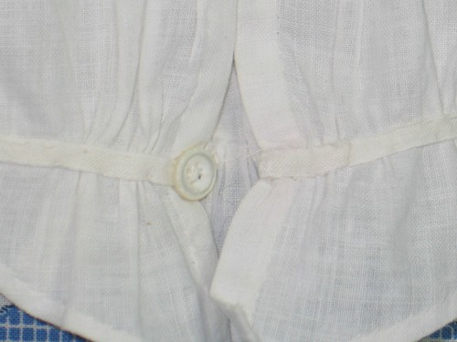 Antique Victorian Edwardian DOLL~Corset Cover Camisole Blouse-Ginny Muffie Doll