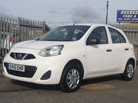 2015 Nissan Micra 1.2 Visia Hatchback 5dr Petrol Manual Euro 5 (80 ps) Petrol