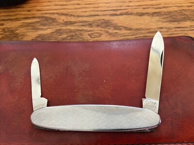 Vintage Bonsa Solingen Germany Knife Rostfrei Football Soccer Marking