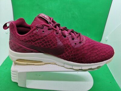 Nike Air Max Motion Maroon Womens Athletic Shoes Size 9 Wine Red