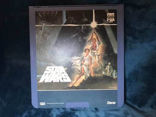 Vintage CED RCA Video Disc ~ Star Wars ~ Episode IV & V
