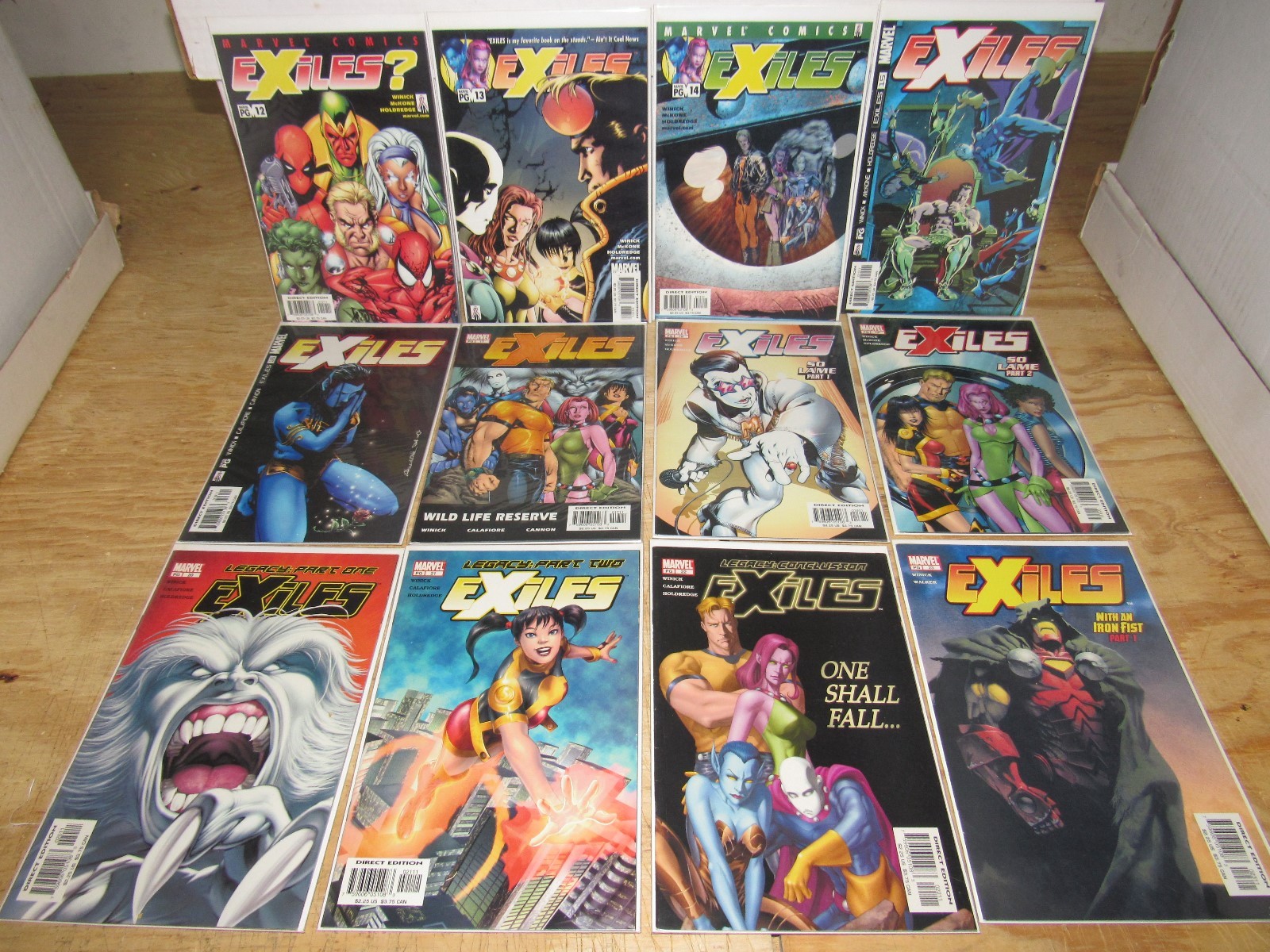 Exiles (2001) #s 1-50  - Full Run Complete Set Lot (51 Issue Lot)