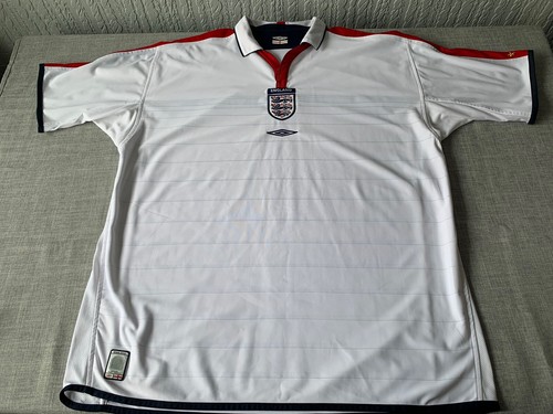 England 03/05 Home Umbro Reversible XXL 25” Pit To Pit | eBay UK
