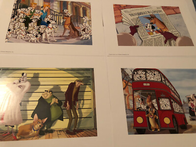 Disney Store 101 Dalmations Ii Patch 4 Lithographs 11 X 14 W Portfolio Newのebay公認海外通販 セカイモン
