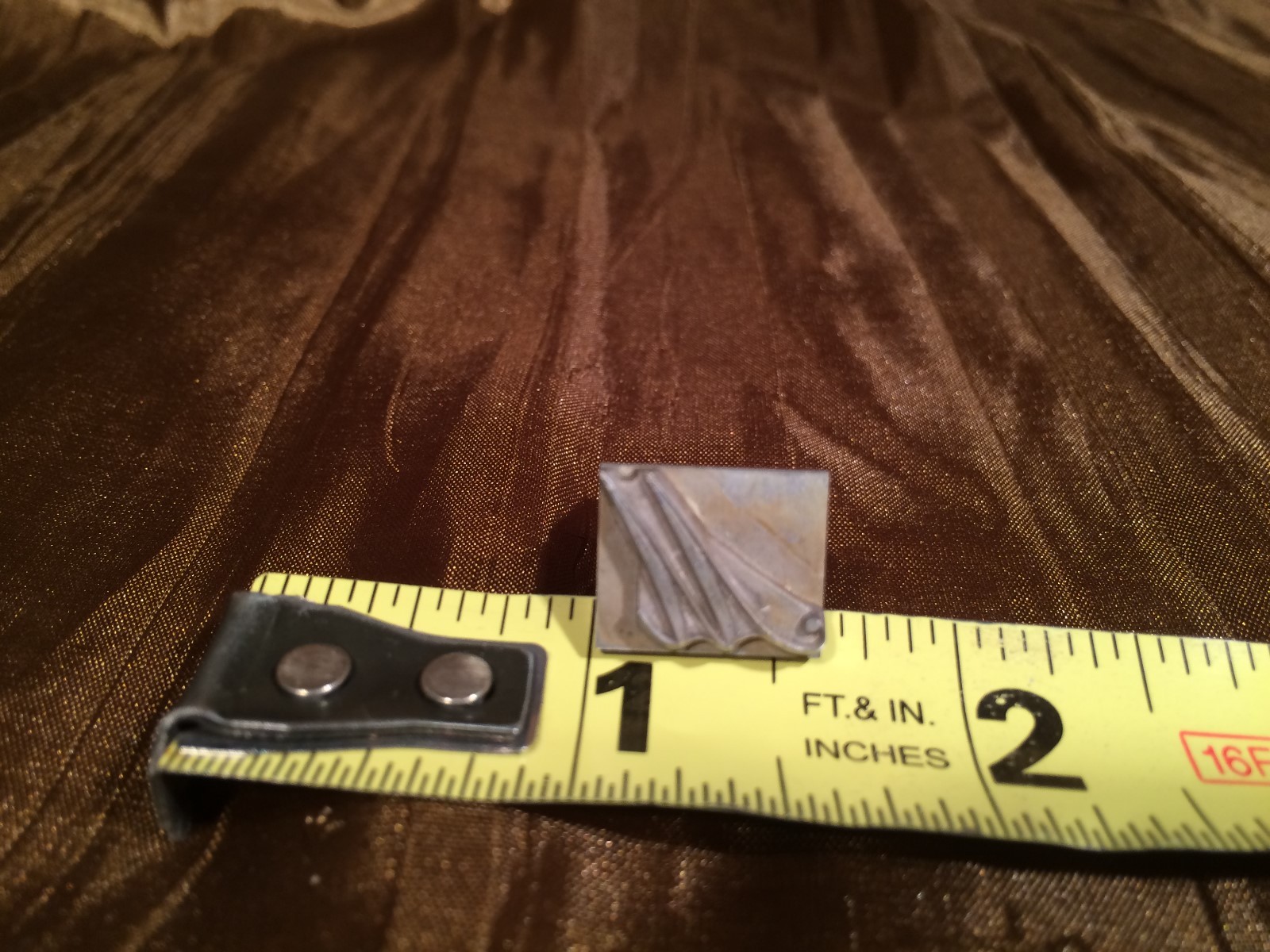 KINGSLEY HOT FOIL MACHINE TYPE LETTERS SMALL ELEGANCE INITIALS SORTED