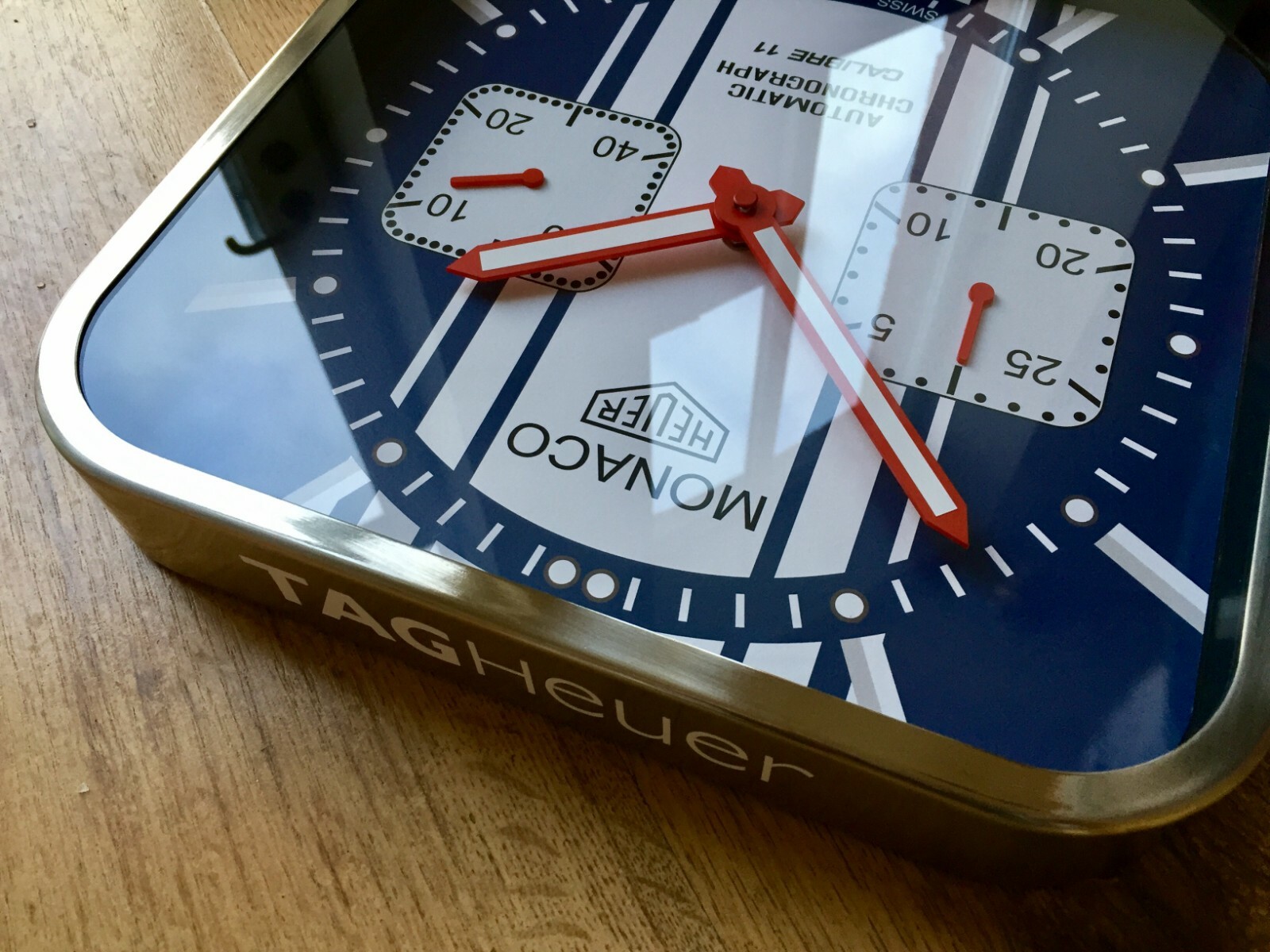 Tag Heuer Monaco Dealer Promotion Wallclock Tag Heuer Monaco Dealer Promotion Wallclock