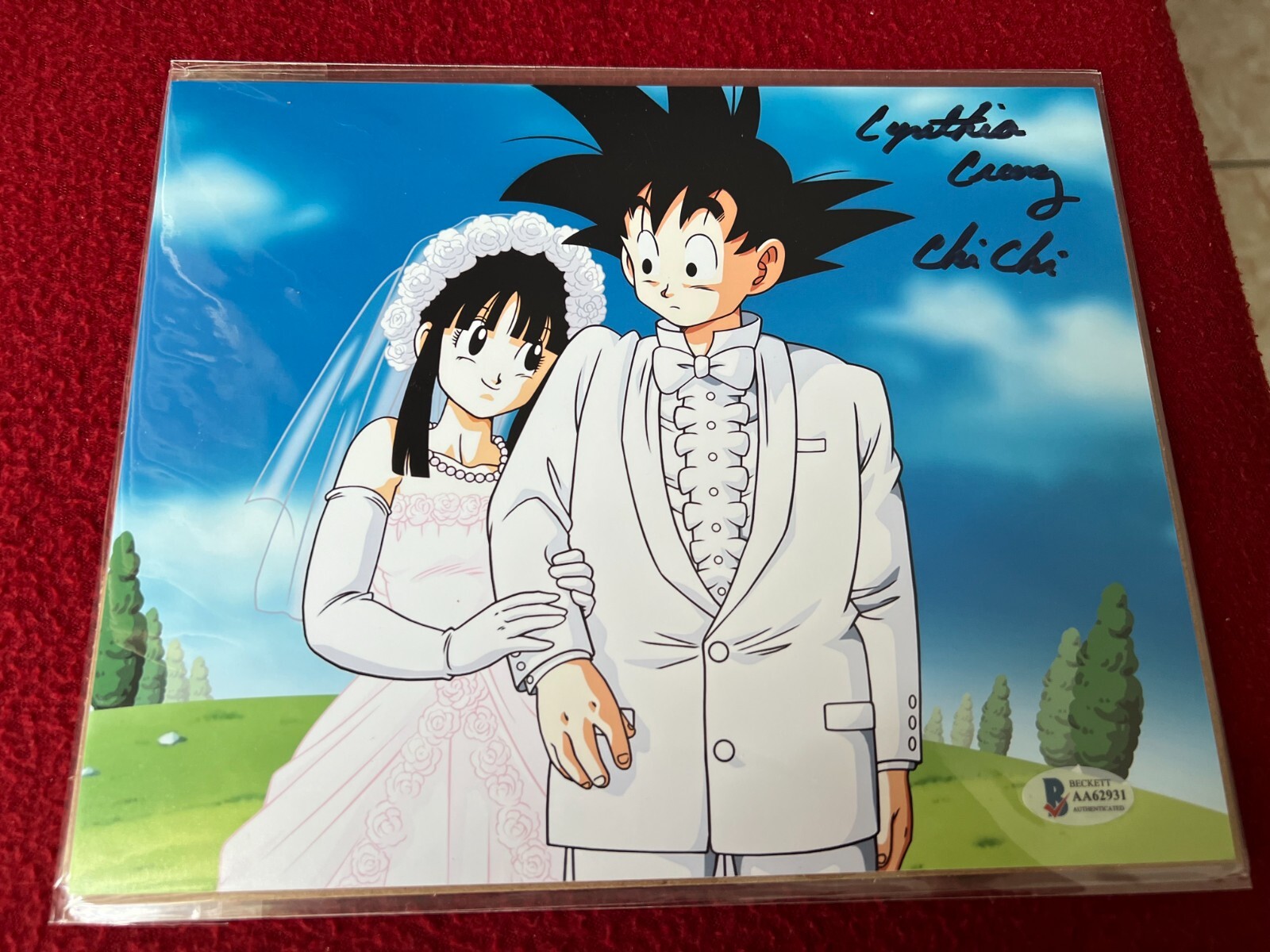 Dragon Ball Z Autograph 8x10 Signed - Cynthia Cranz - Chi