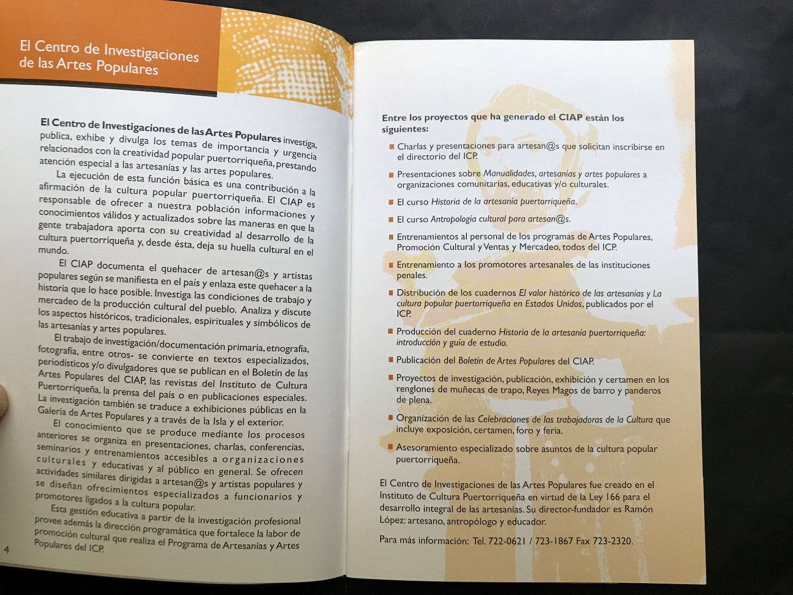 Puerto Rico 2004 Cuaderno ICP Vol 2 #1 Boletin Artes Populares