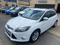 Ford Focus 1.6 TDCI Titanium Navigator White Air Con 2014