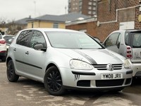2008 Volkswagen Golf 1.4 S 80 5dr [AC] HATCHBACK Petrol Manual