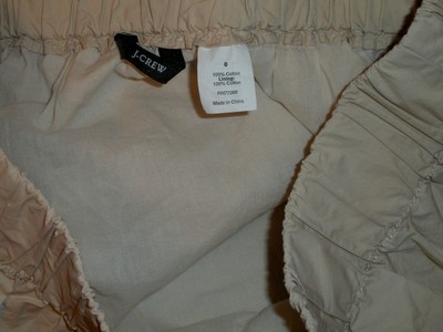 J.CREW Poplin Wednesday Cotton Skirt Size 8  Style 24504 set of 3