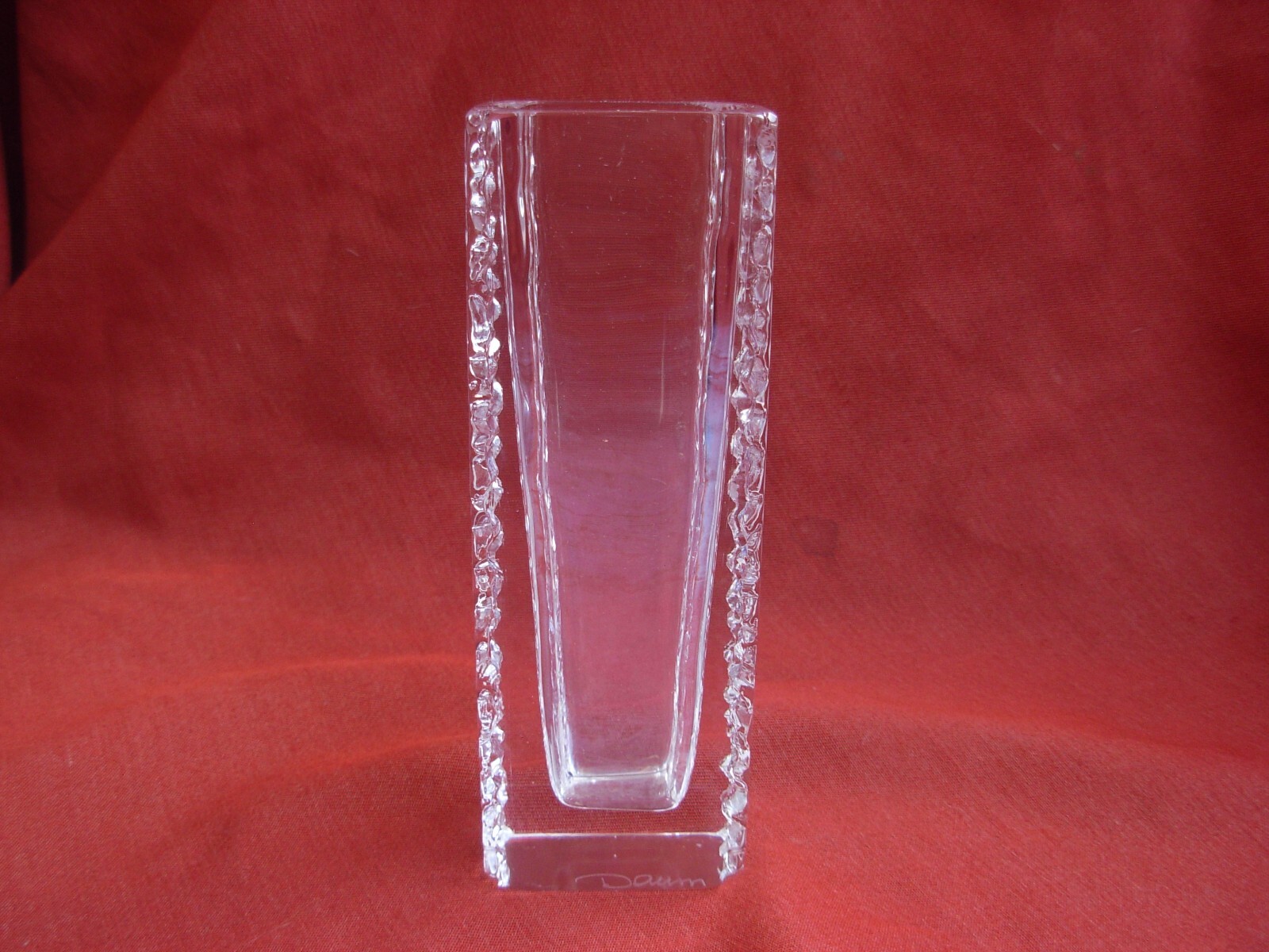 DAUM ,FRENCH CRYSTAL VASE,SIGNED. | eBay