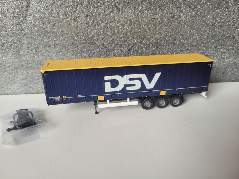 Dsv Global Transport Danmark ,  Bahntrailer Huckepack Intermodal Trailer Nr: 983