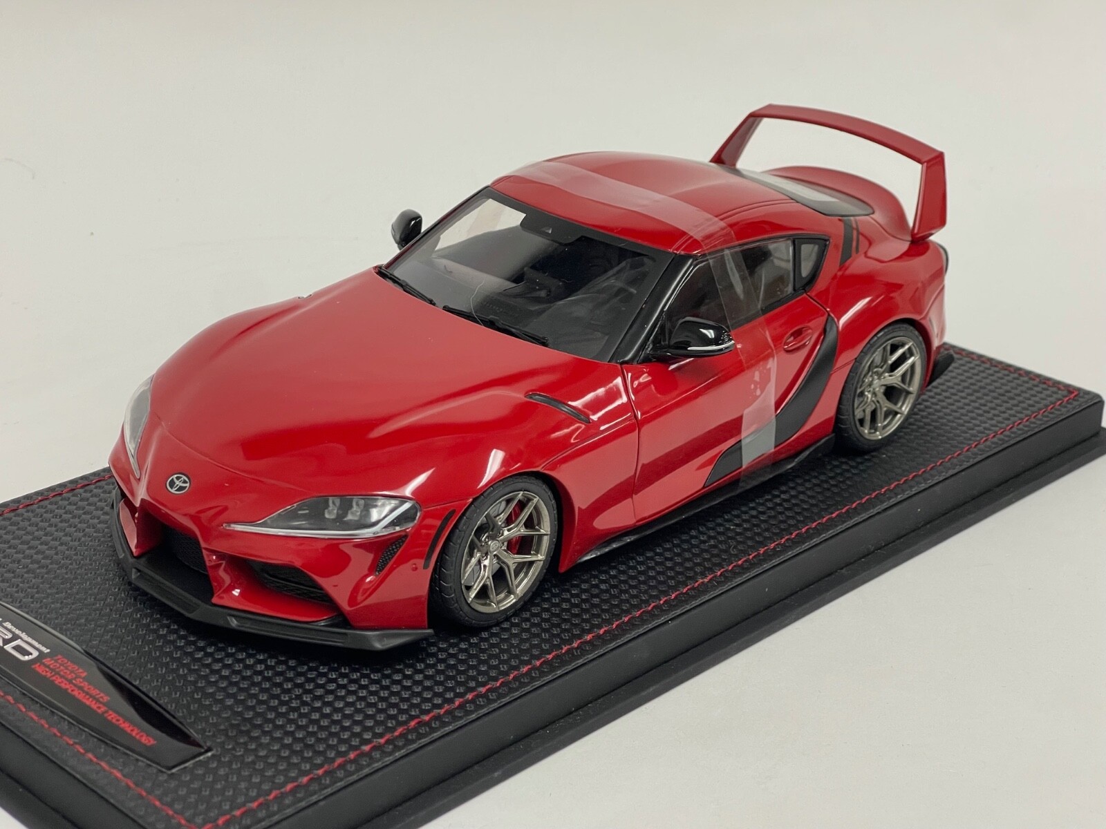 1/18 Solido models Toyota Supra GR Street Fighter in Red on