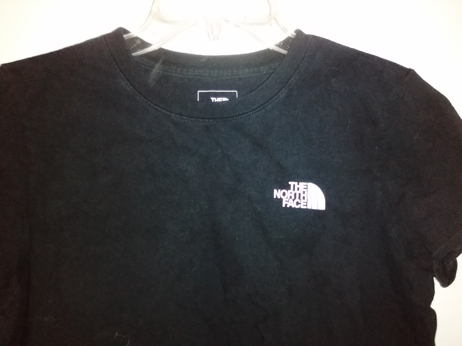 North Face Womens Black SS Tshirt SZ M | eBay
