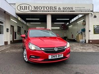 2019 Vauxhall Astra Vauxhall Astra 1.4T 16V 125 Design 5dr HATCHBACK Petrol Manu