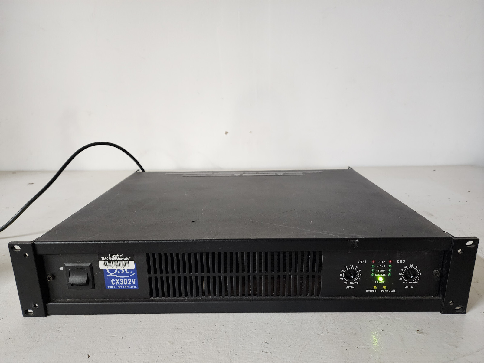CX302V QSC パワーアンプ DIRECT 70V AMPLIFIER Amazon.com: QSC CX302V 2-channel 300W 70V Power Amplifier