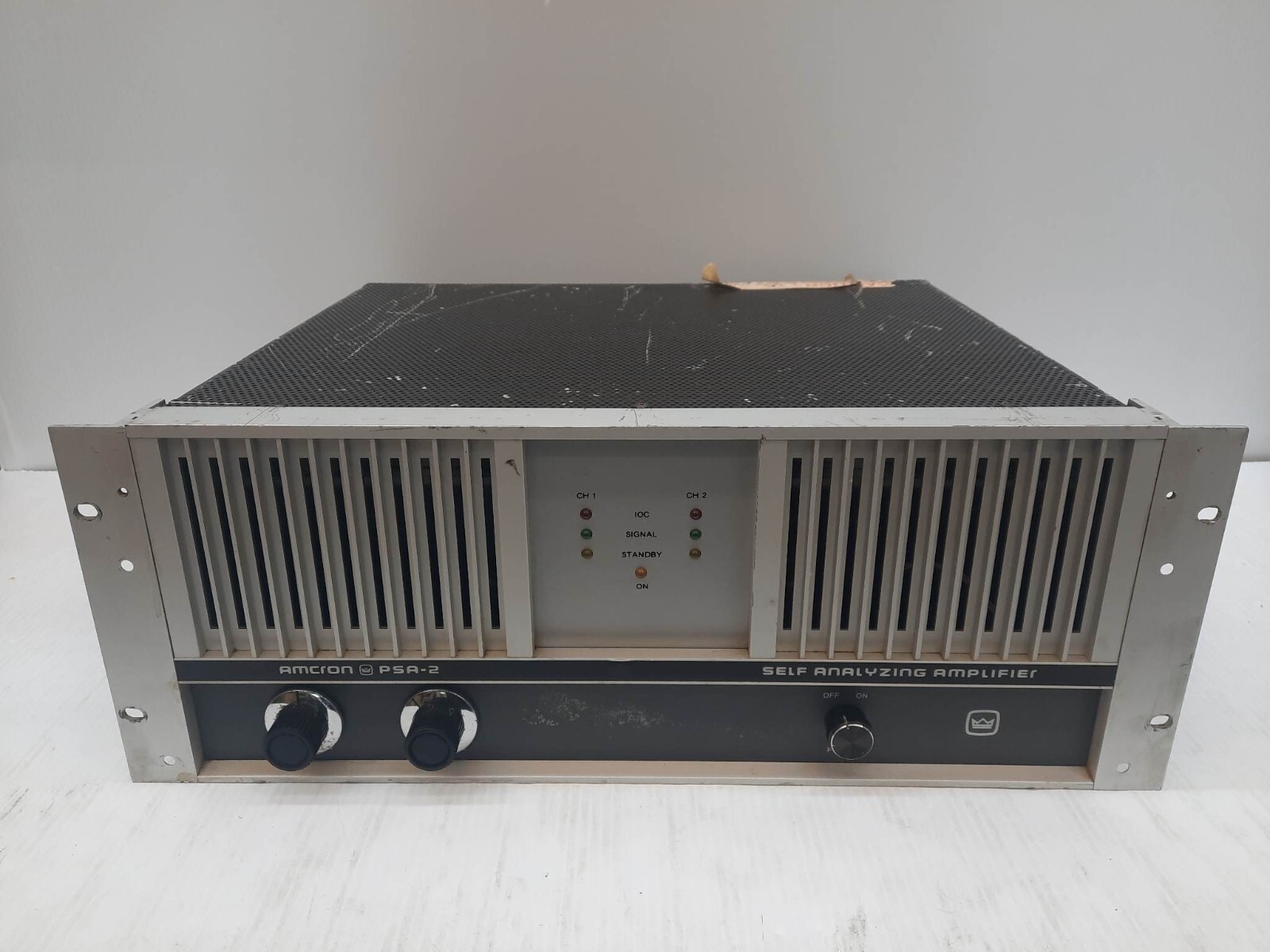 Amcron CTs3000 PAアンプ 出力1250W+1250W(8時)☆現状品