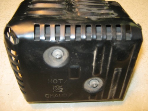 5.5, 6.5 HP Clone Muffler & Sheild FREE SHIPPING