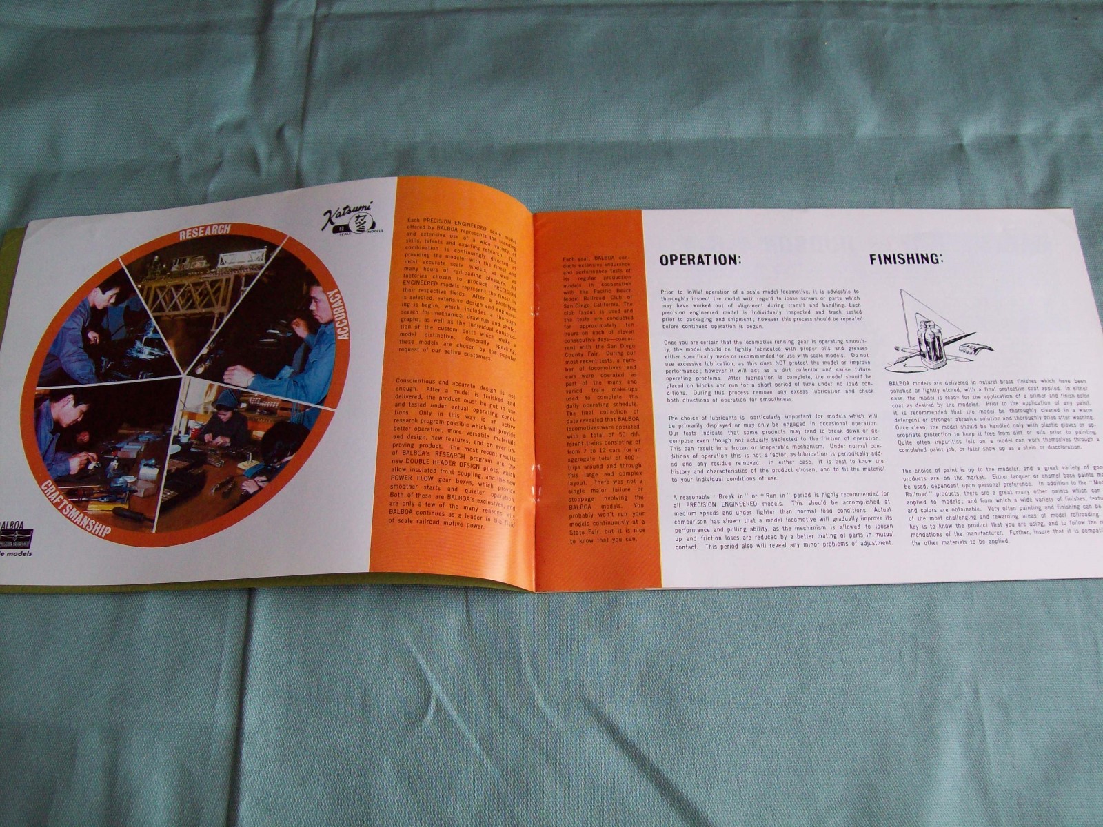 Balboa Scale Models, vintage Fourth Edition catalog, very good condition, pics