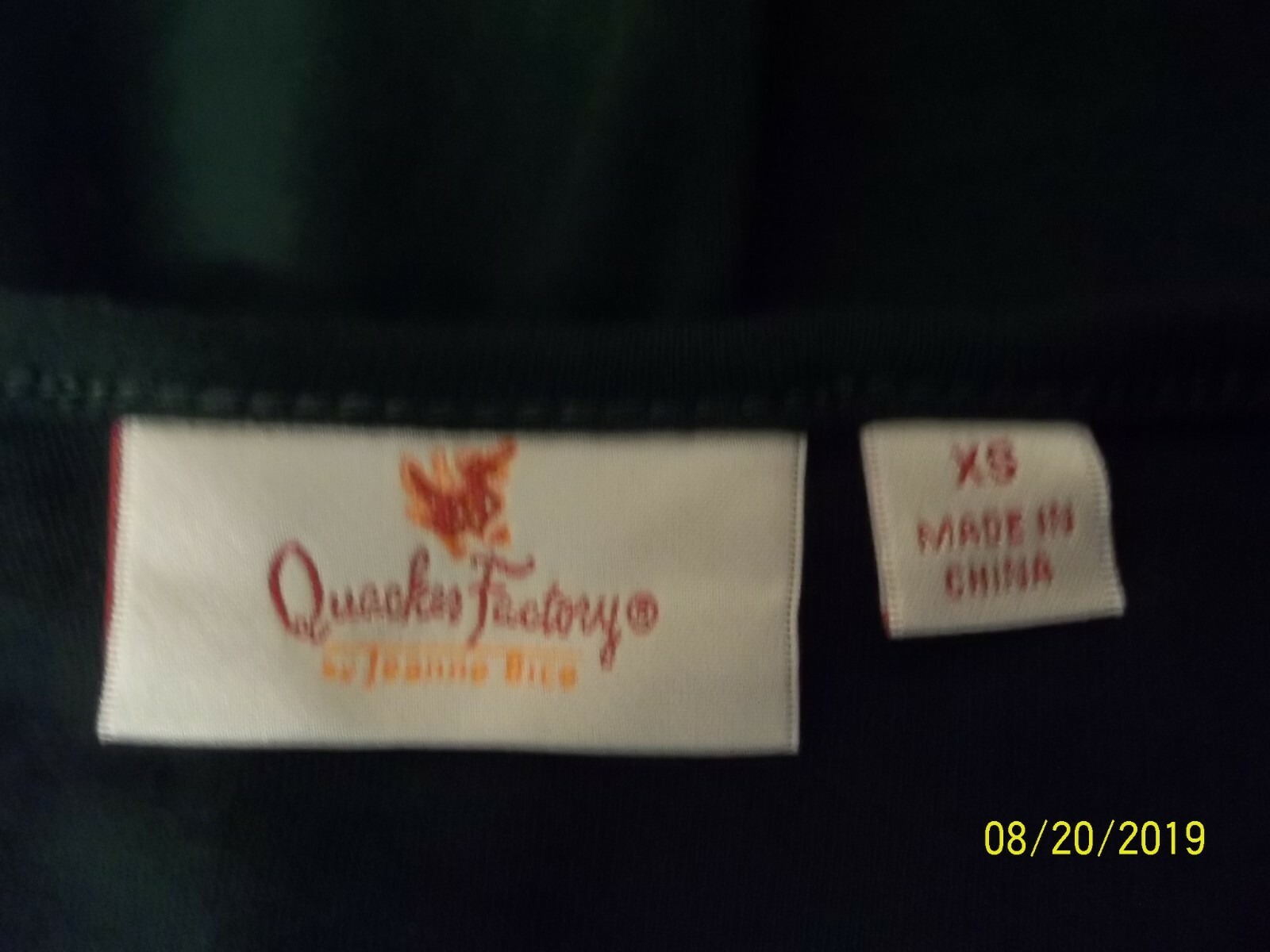 QVC Quacker Factory Ladies Harvest 