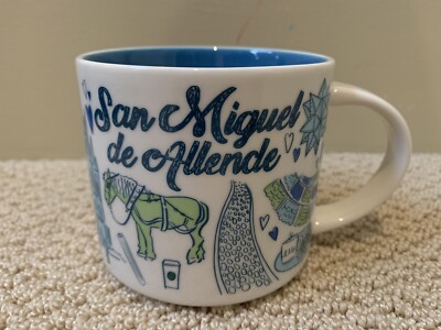 Starbucks Been There Series 2019 SAN MIGUEL DE ALLENDE ceramic mug  14 oz  NEW