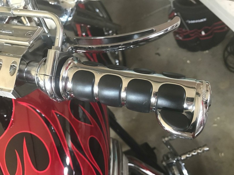 Motorcycle 1'' Handle Bar Hand Grips For Honda GL 1500 1800 Goldwing