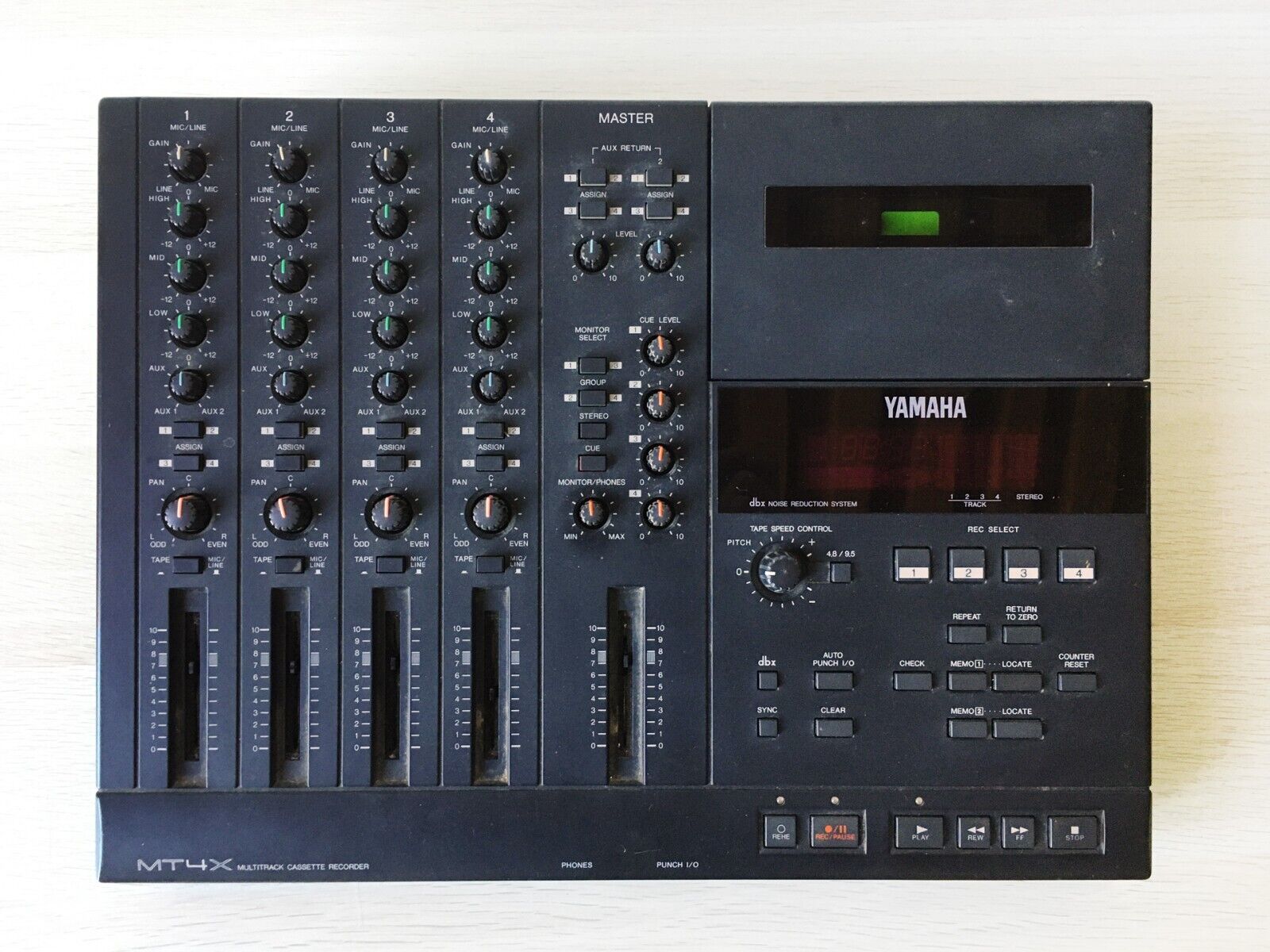 YAMAHA Multitrack Cassette Tape Recorder MODEL MT4X Fair YAMAHA Multitrack Cassette Tape Recorder MODEL MT4X Fair