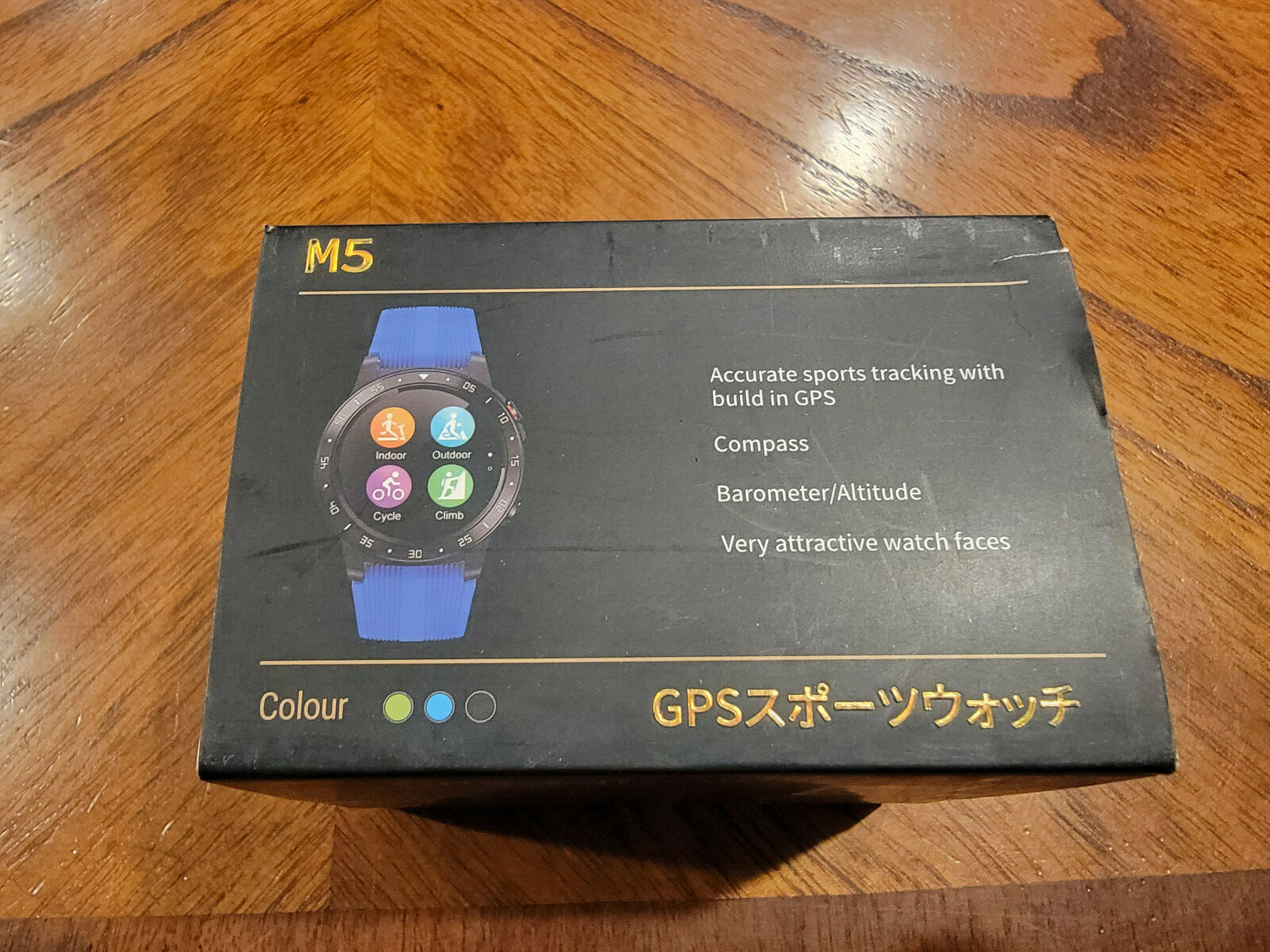Умные часы Anmino GPS Sports Watch Smartwatch M5, BLACK - FAST FREE  SHIPPING: купить с доставкой из США, цена 5 526 руб - (324842307399)