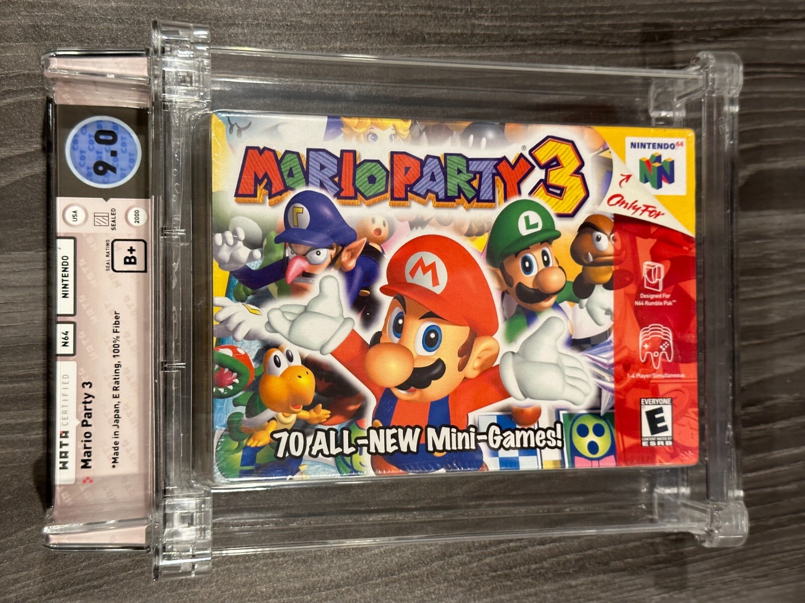 Mario Party 3本セット MINT MARIO PARTY 3 N64 Complete in Box Nintendo Japanese
