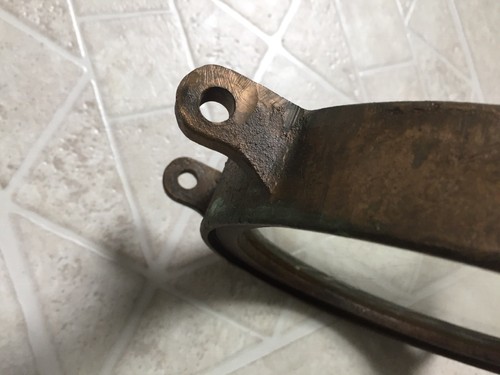 Vintage Round Brass Porthole 8” With glass