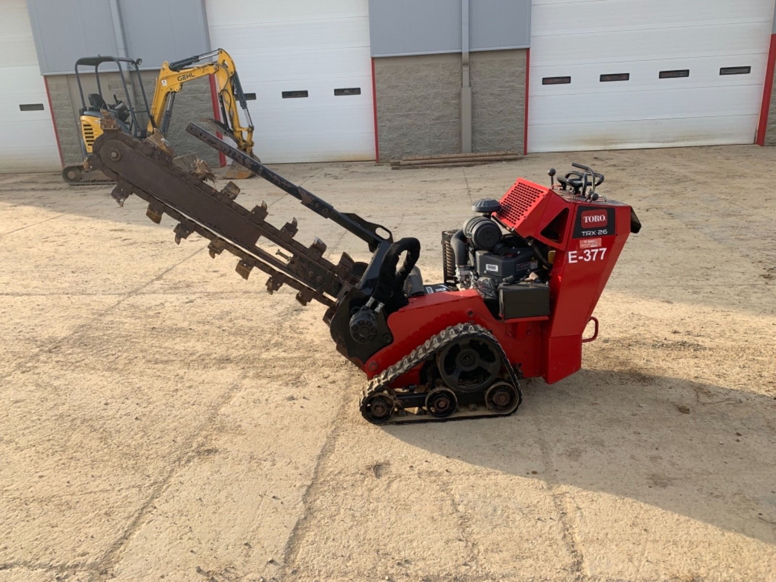 2011 Toro TRX26 Trencher *NEW ENGINE* VIDEO